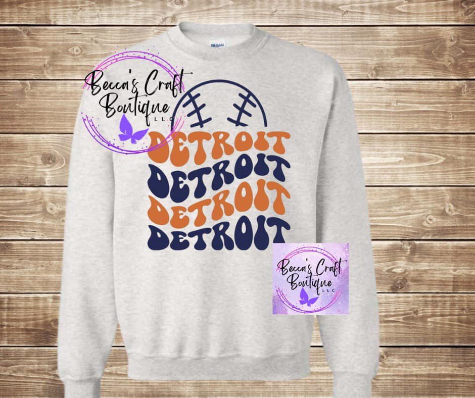 Detroit baseball shirt