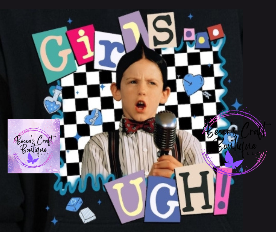 Girls ugh valentines sweatshirt