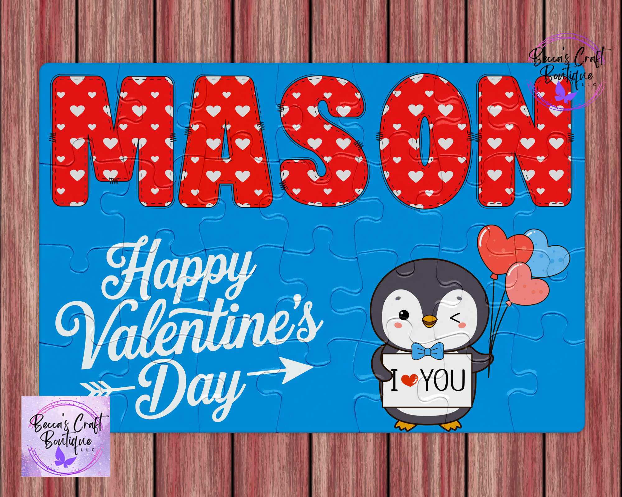 Custom Valentine's Day puzzle