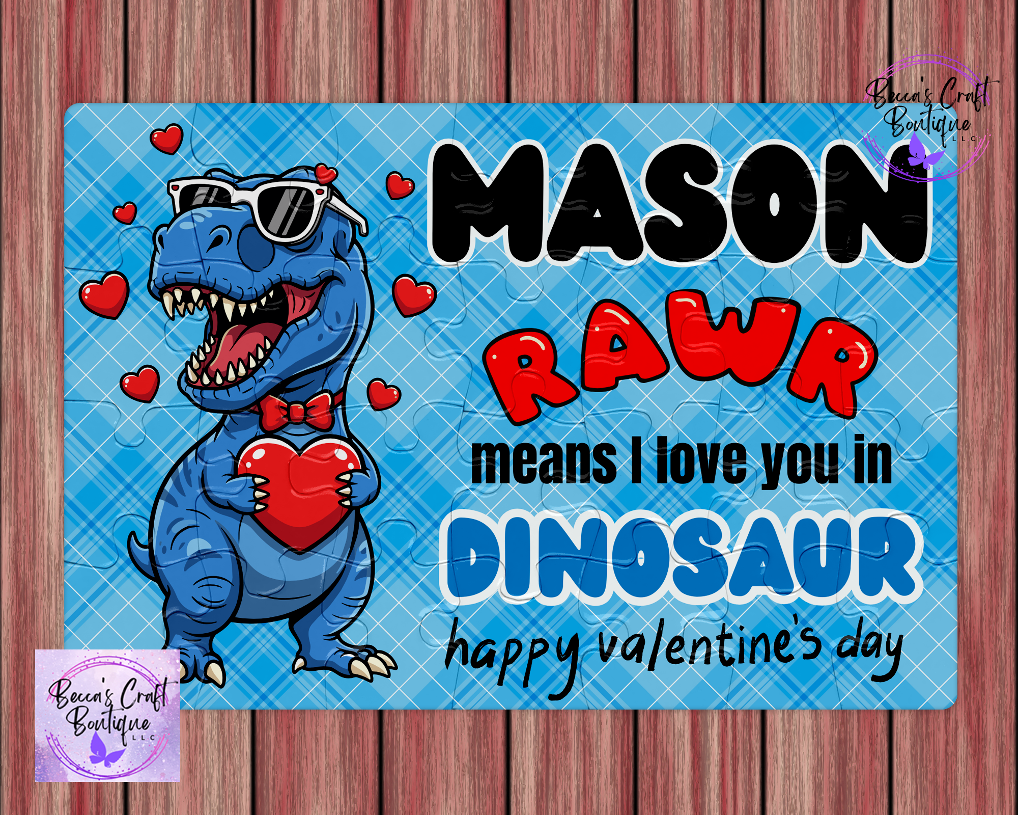 Custom Valentine's Day puzzle