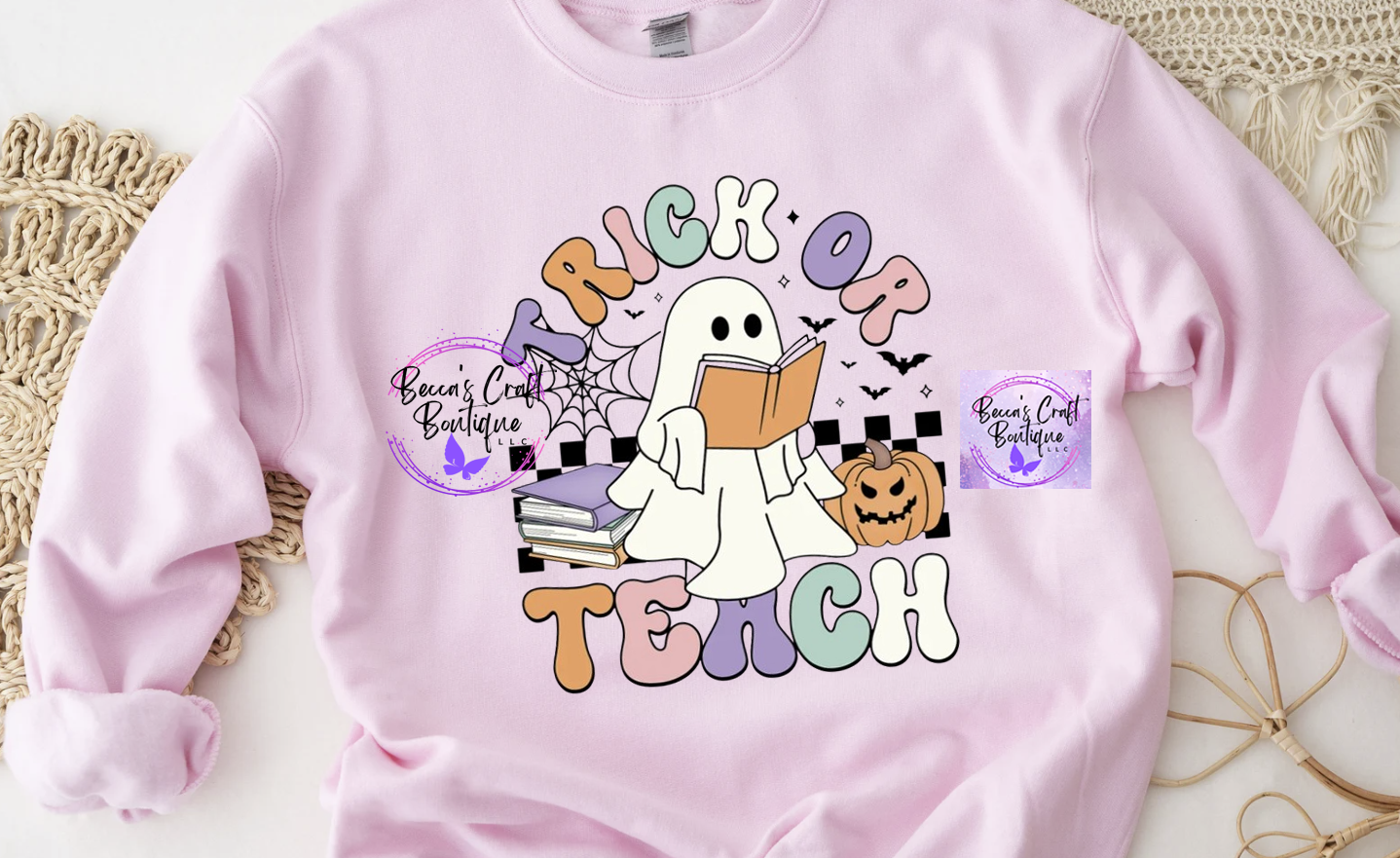 Trick or Teach ghost shirt