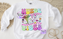 Nurse vibes crewneck