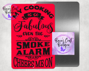 My cooking is so fabulous parking sign