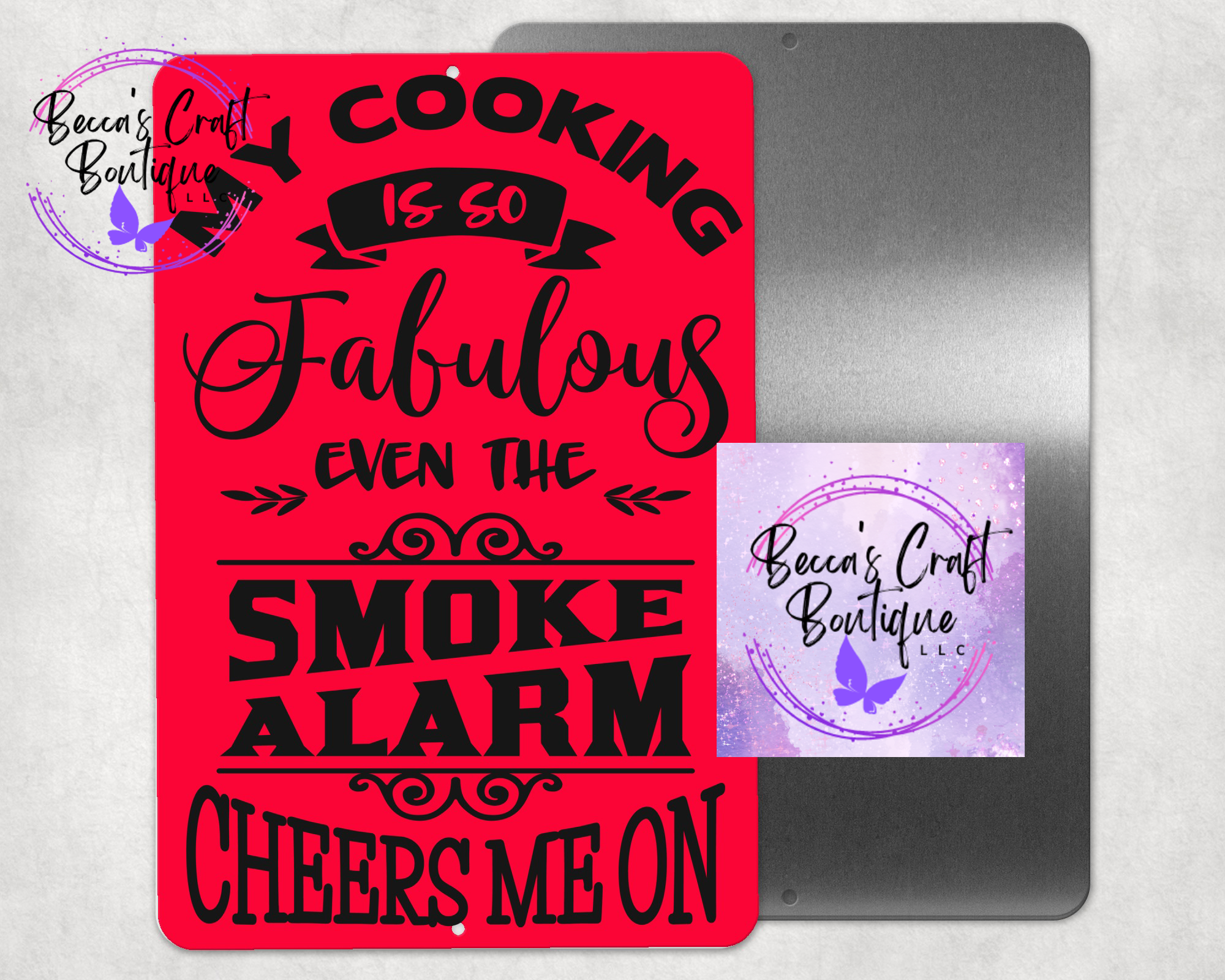 My cooking is so fabulous parking sign