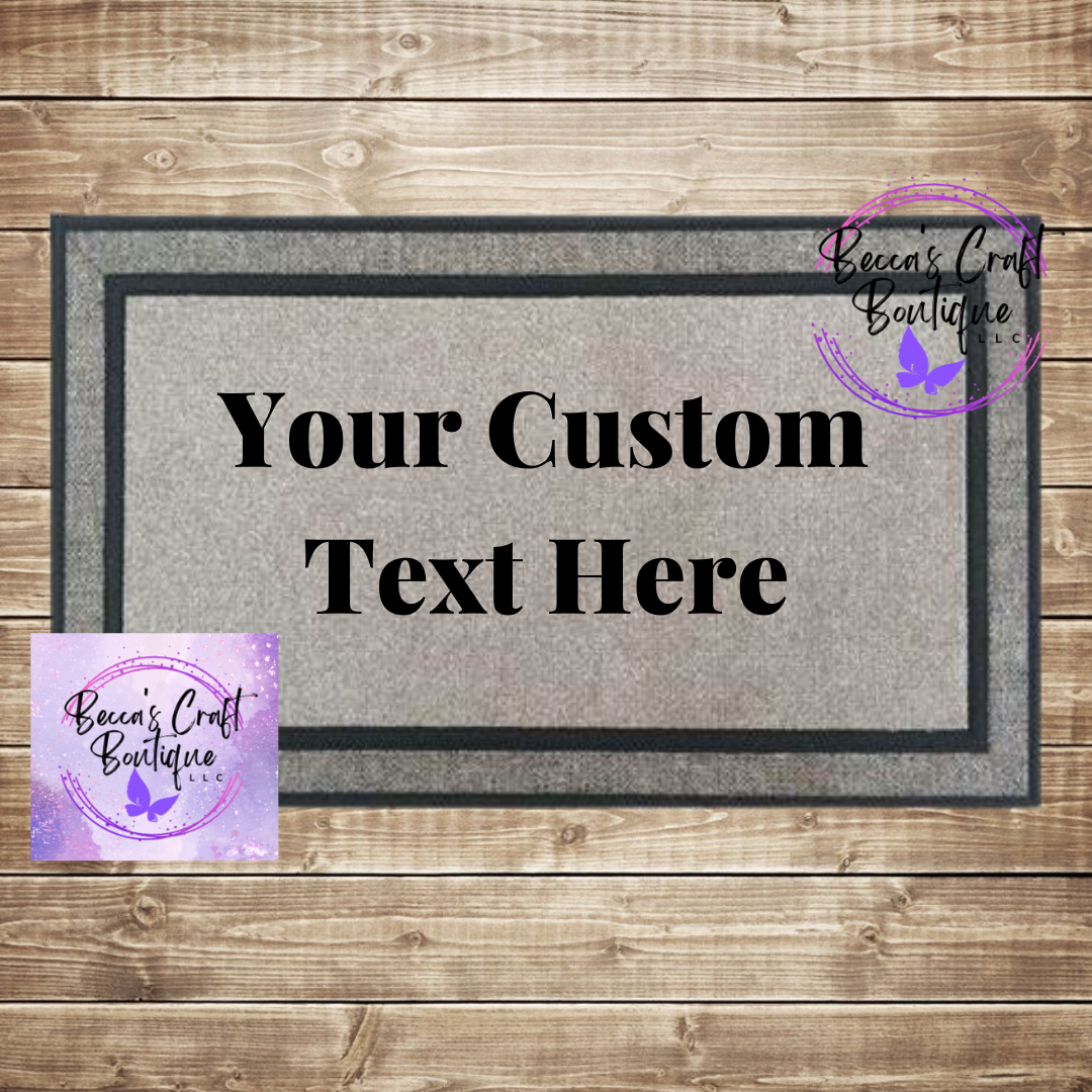 Custom Doormat