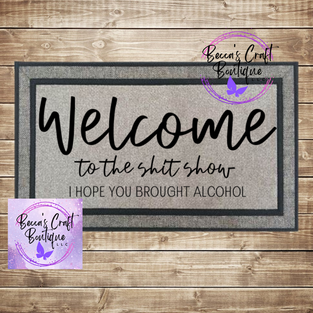 Welcome to the sh*tshow doormat