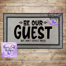 Be our guest doormat