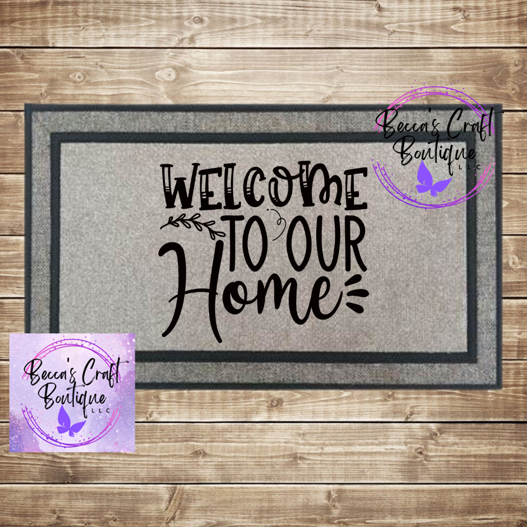 Welcome to our home doormat