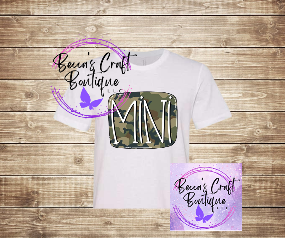 MINI camo additional T-shirt