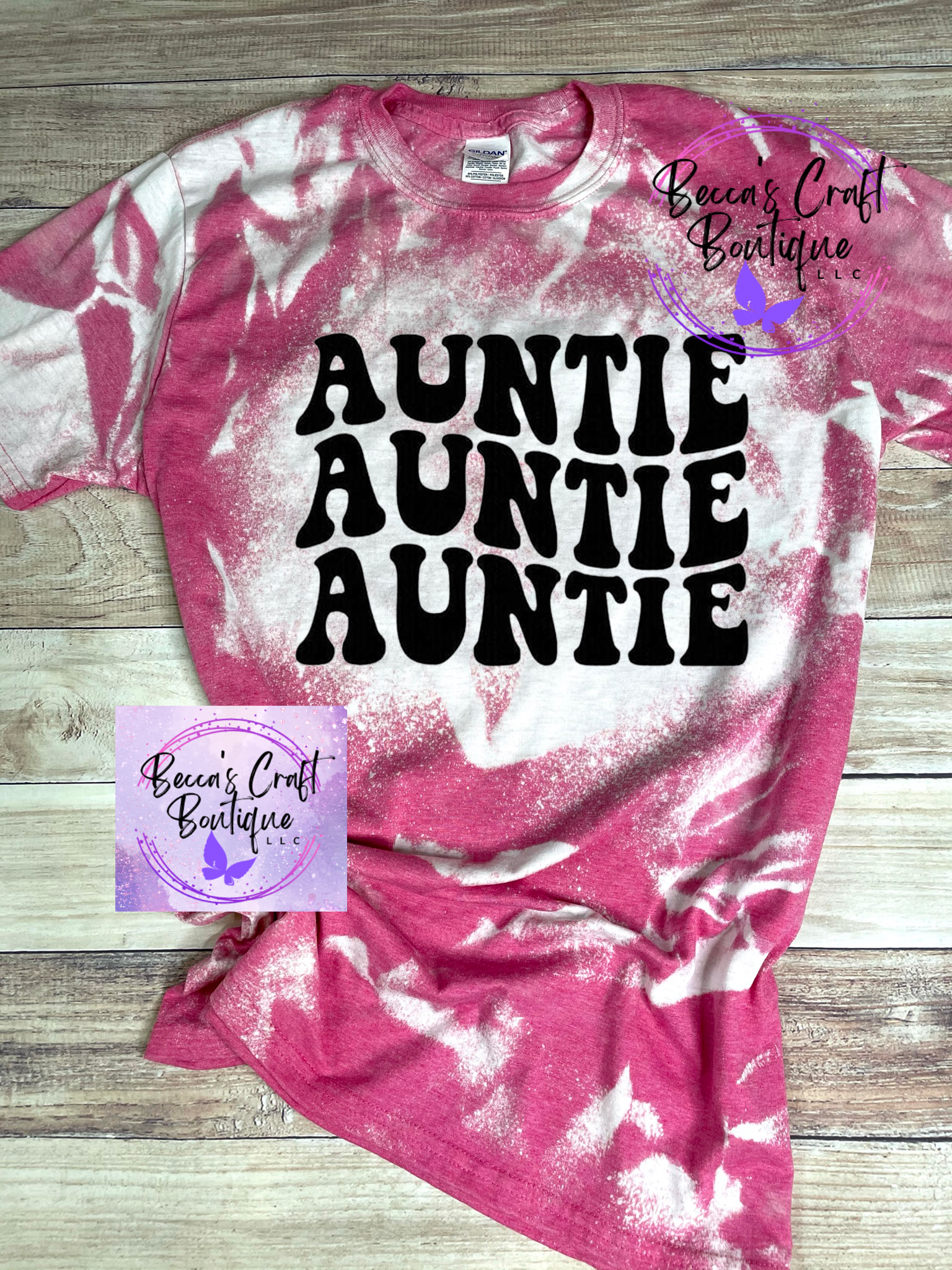 Auntie Bleached T-shirt