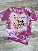 Member of the bad mom's club bleached T-shirt