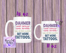 Dahmer said tattoos taste terrible coffee cup