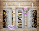 Mama cheetah iced coffee cup