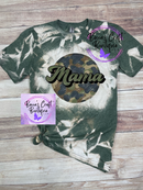 Mama camo military bleached T-shirt